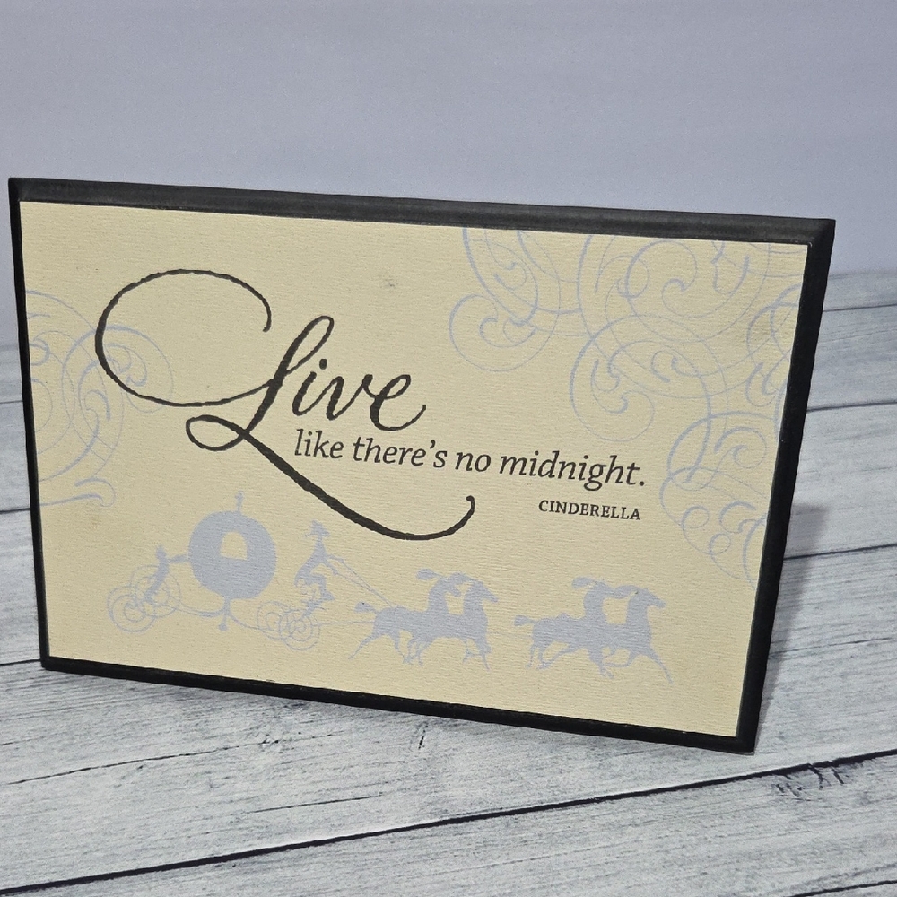 Disney Hallmark Cinderella Quote Sign